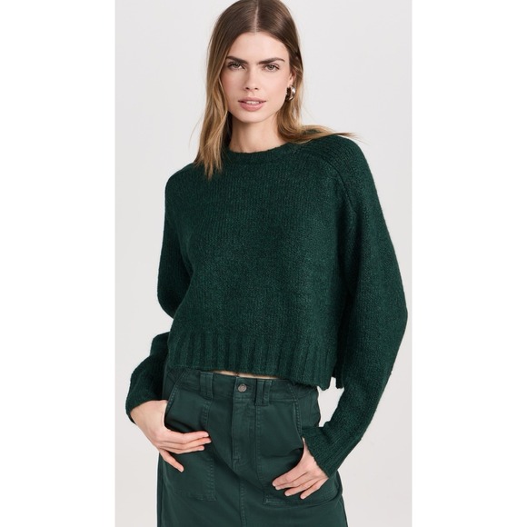 Pistola Denim Adina Sweater Green Alpaca Wool Blend Knit XL - Picture 1 of 13